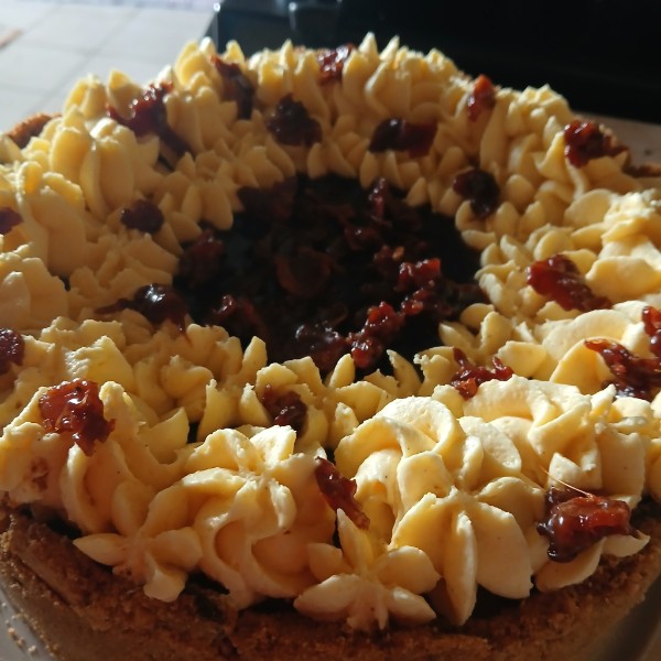 Candied Cheesecake — Hawt Mess Express dessert